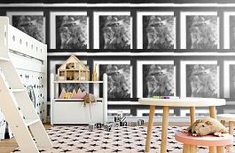 Обои Studio A Neutral фото в интерьере детская превью
