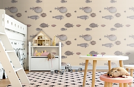 Обои 114-16033 фото в интерьере детская превью
