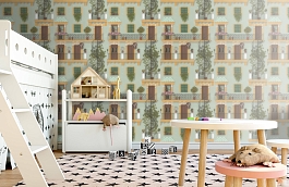 Обои 117-4012 фото в интерьере детская превью