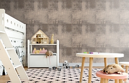 Обои Peeling 69-Shale фото в интерьере детская превью