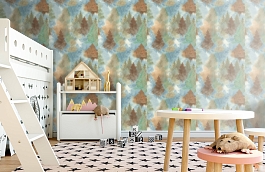 Обои AH41206 фото в интерьере детская превью