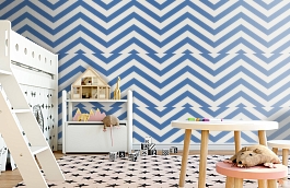 Обои 111302 фото в интерьере детская превью