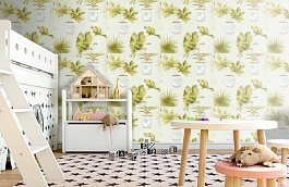 Обои 839-T-1157 фото в интерьере детская превью