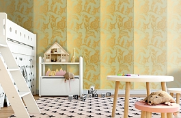 Обои 839-T-2008 фото в интерьере детская превью