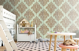 Обои 839-T-2019 фото в интерьере детская превью