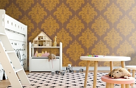 Обои 839-T-2020 фото в интерьере детская превью
