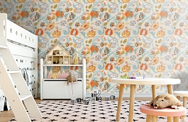 Обои 839-T-4907 фото в интерьере детская превью