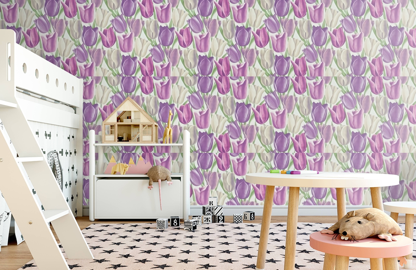 Обои DVIWEA101 фото в интерьере детская