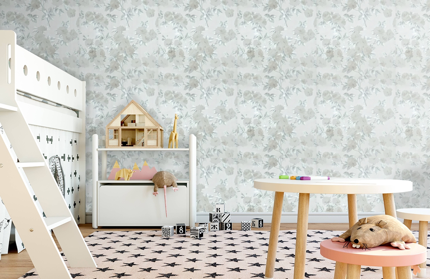 Обои DVIWEG105 фото в интерьере детская