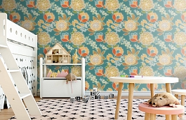 Обои T13009 фото в интерьере детская превью