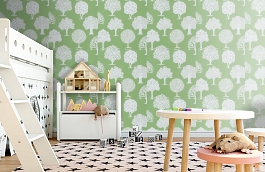 Обои T35110 фото в интерьере детская превью