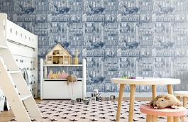 Обои T35175 фото в интерьере детская превью