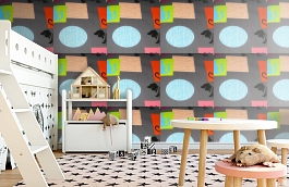 Обои W15.0019.W05 PETS W-05 фото в интерьере детская превью