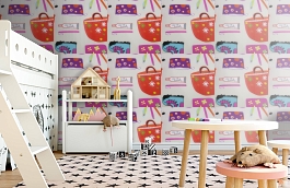 Обои W16.0009.W11 DARLING W-11 фото в интерьере детская превью