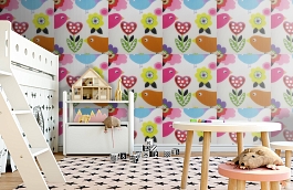 Обои W16.0012.W01 MELVIN W-01 фото в интерьере детская превью