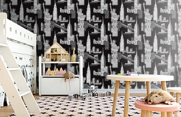 Обои W35 0001 W50 фото в интерьере детская превью