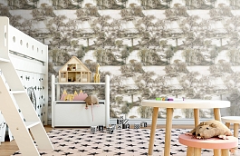 Обои W73 0012 W05 фото в интерьере детская превью