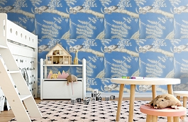 Обои W75.0004.A03 TOILE.39467 фото в интерьере детская превью