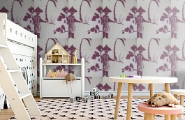 Обои W75.0004.B50 TOILE.39467 фото в интерьере детская превью