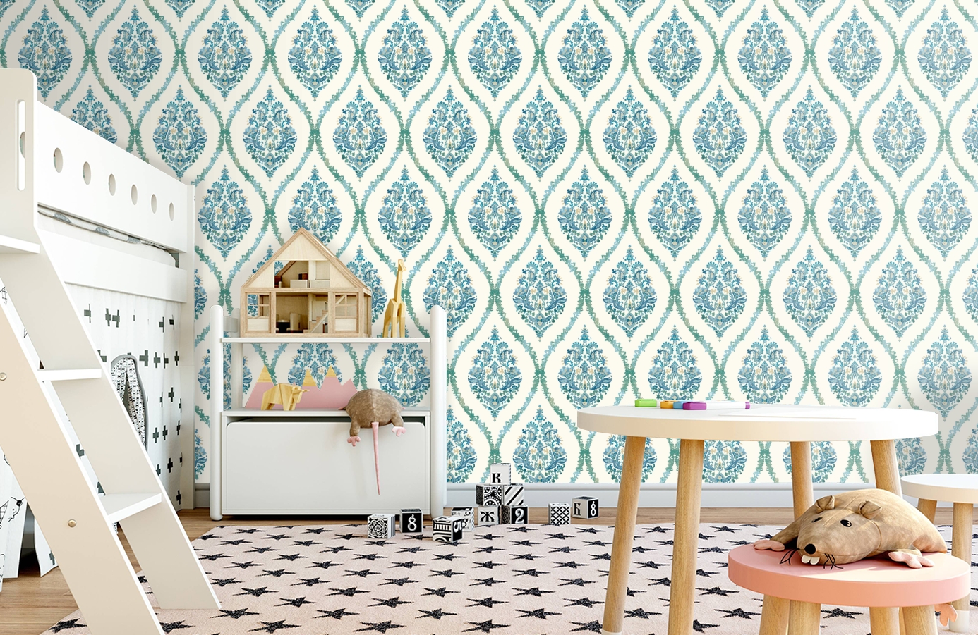 Обои GP5926 фото в интерьере детская