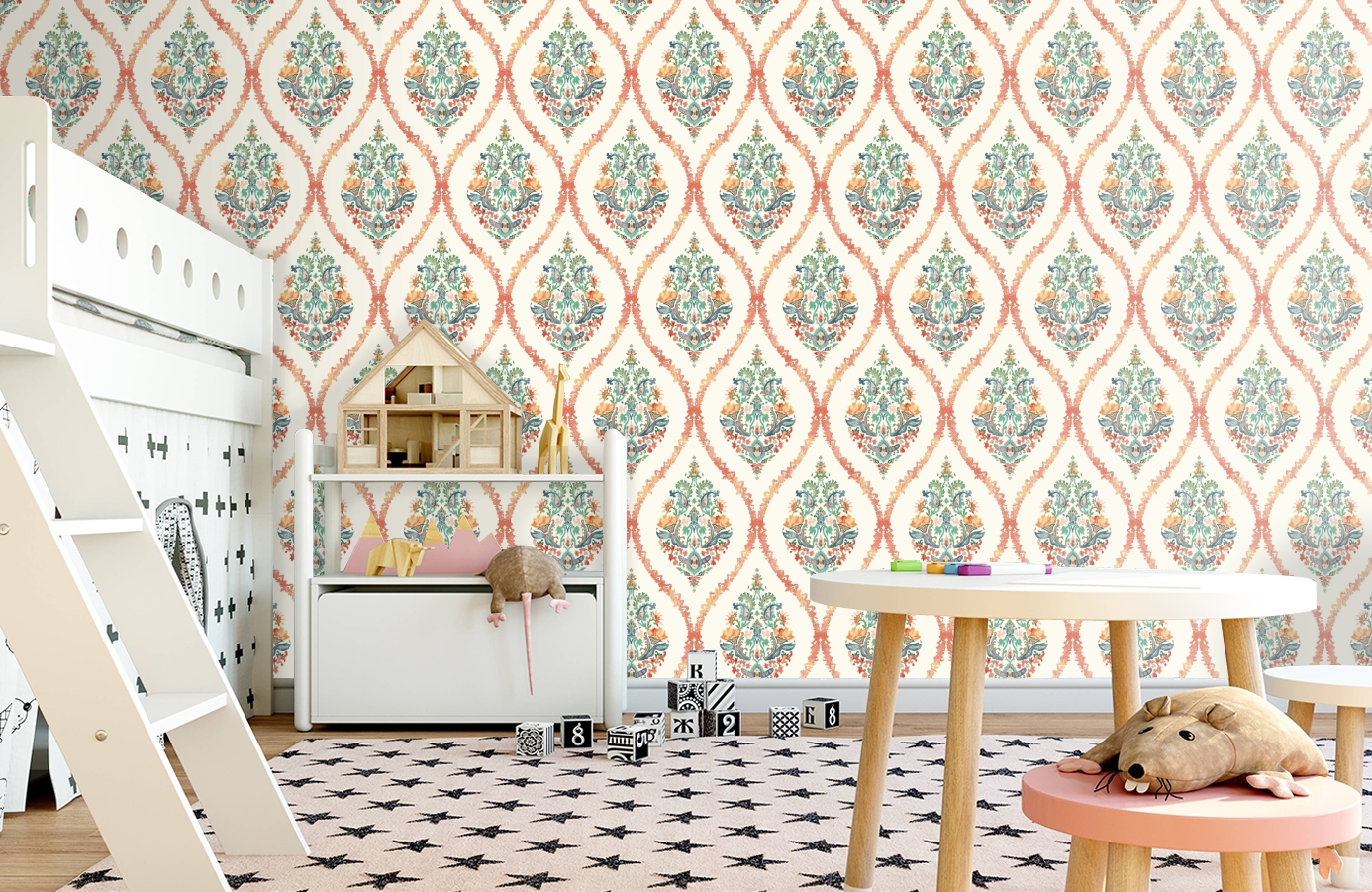 Обои GP5927 фото в интерьере детская