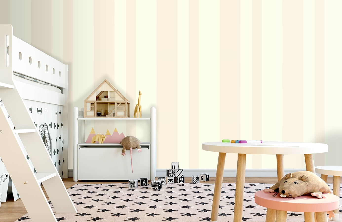 Обои SV2610 фото в интерьере детская