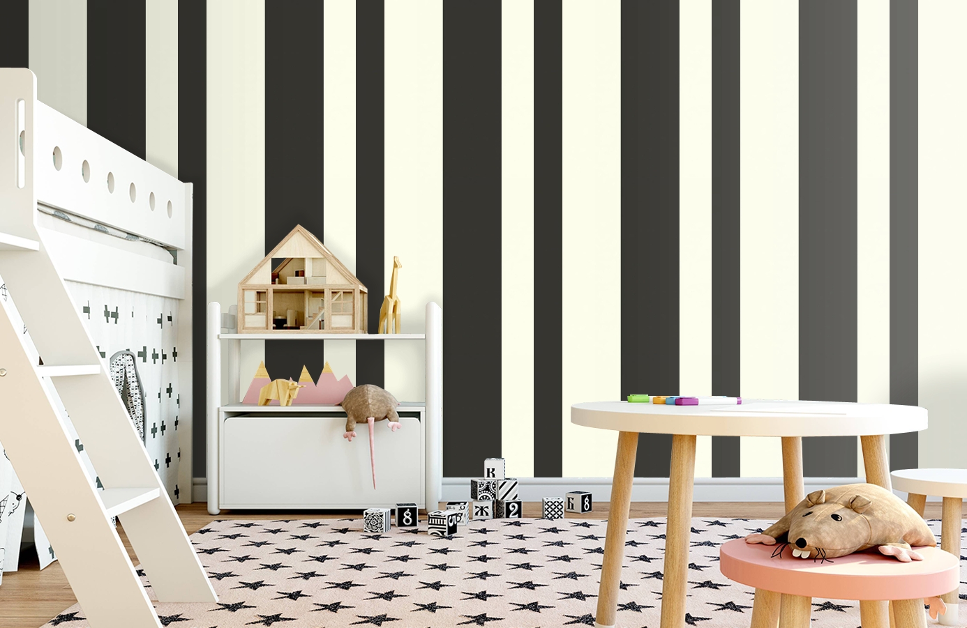 Обои SV2613 фото в интерьере детская