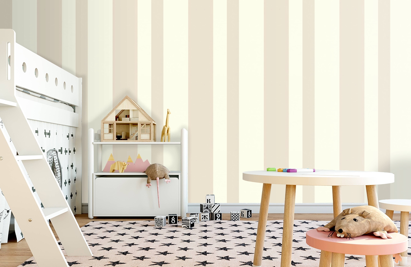 Обои SV2614 фото в интерьере детская