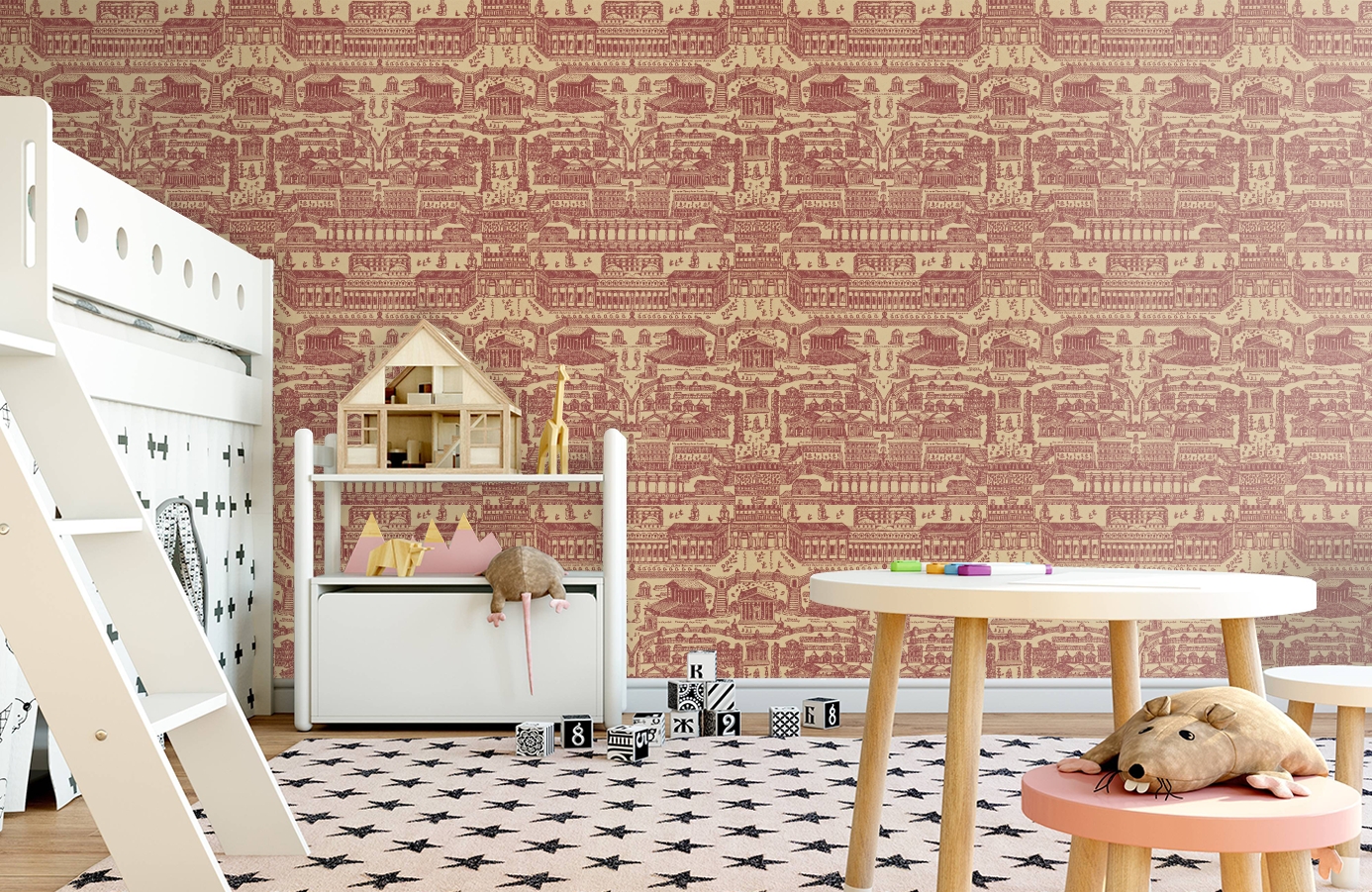 Обои ZINW310072 фото в интерьере детская
