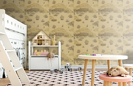 Обои ZTRA04003 фото в интерьере детская превью