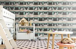 Обои 97/14043 фото в интерьере детская превью