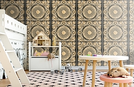 Обои 37055-3 фото в интерьере детская превью