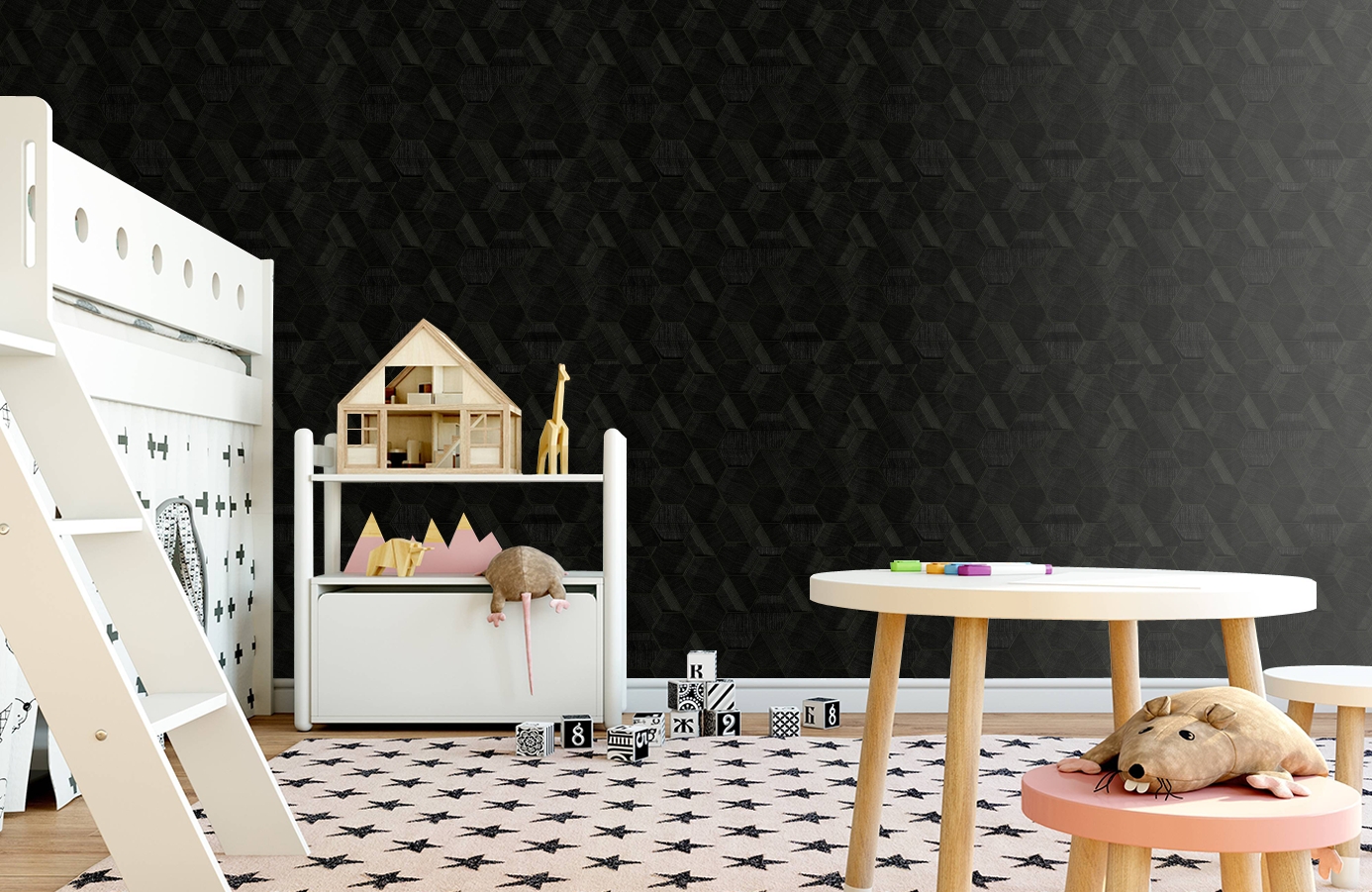 Обои Z44801 фото в интерьере детская