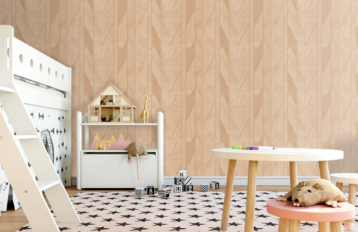 Обои Z44823 фото в интерьере детская
