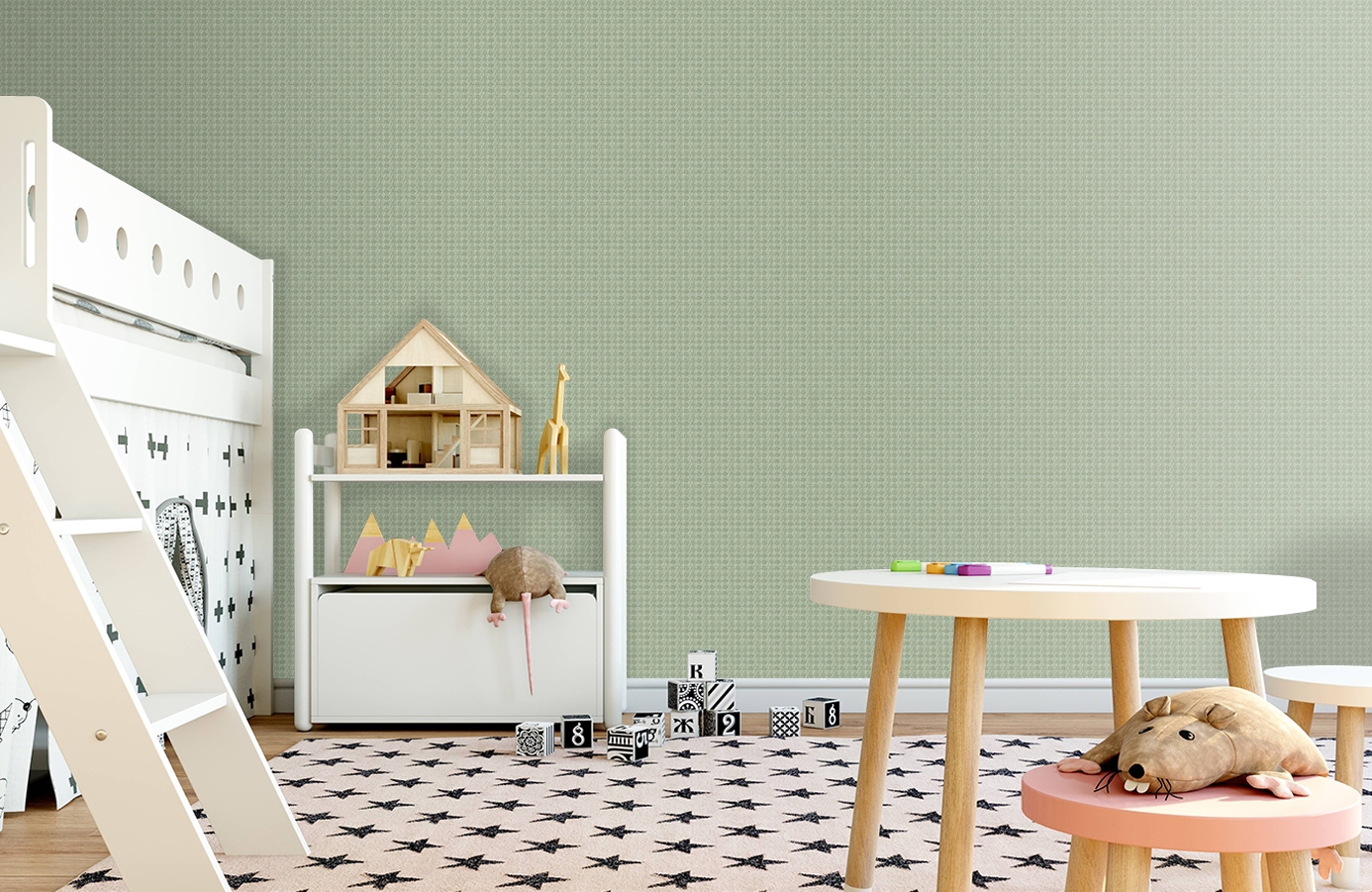 Обои Z44848 фото в интерьере детская