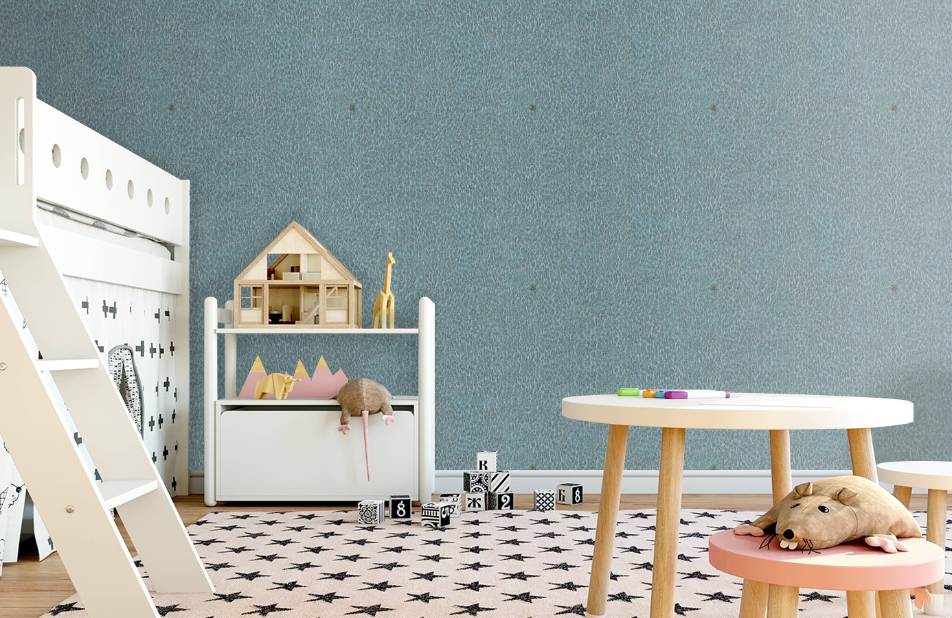 Обои 17087 фото в интерьере детская