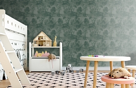 Обои 17301 фото в интерьере детская превью