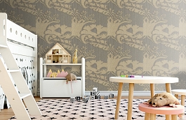 Обои 23000-6 фото в интерьере детская превью