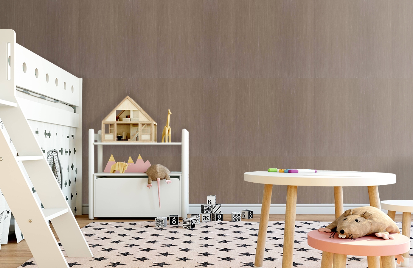 Обои 275018 фото в интерьере детская