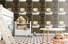 Обои 500015 фото в интерьере детская превью