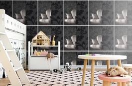 Обои 500028 фото в интерьере детская превью