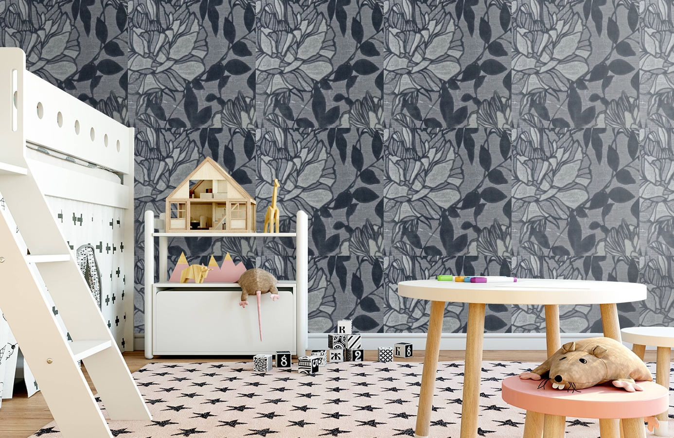 Обои VE165001 фото в интерьере детская