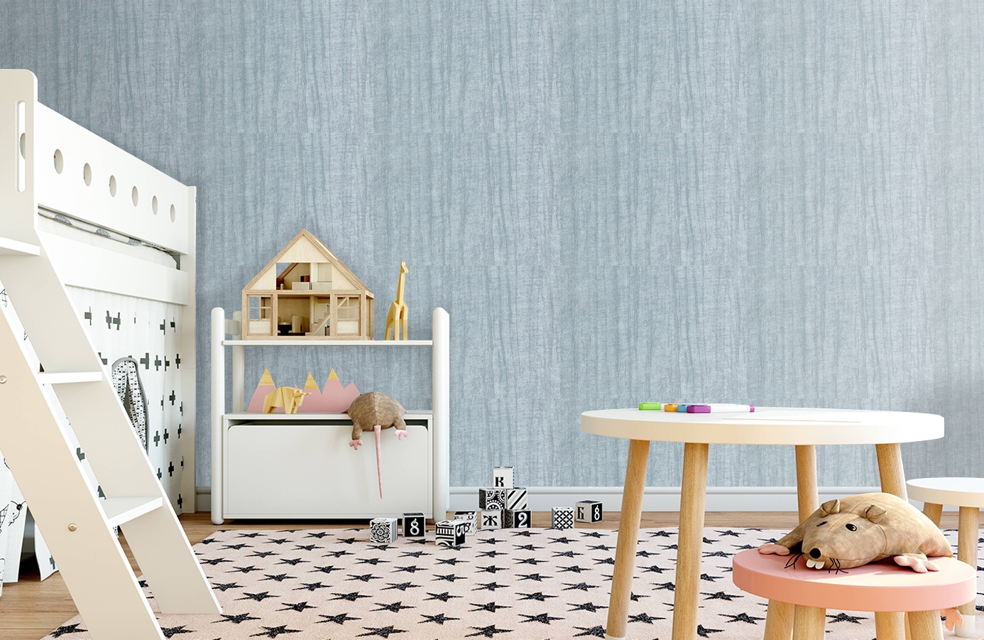 Обои 22169 фото в интерьере детская