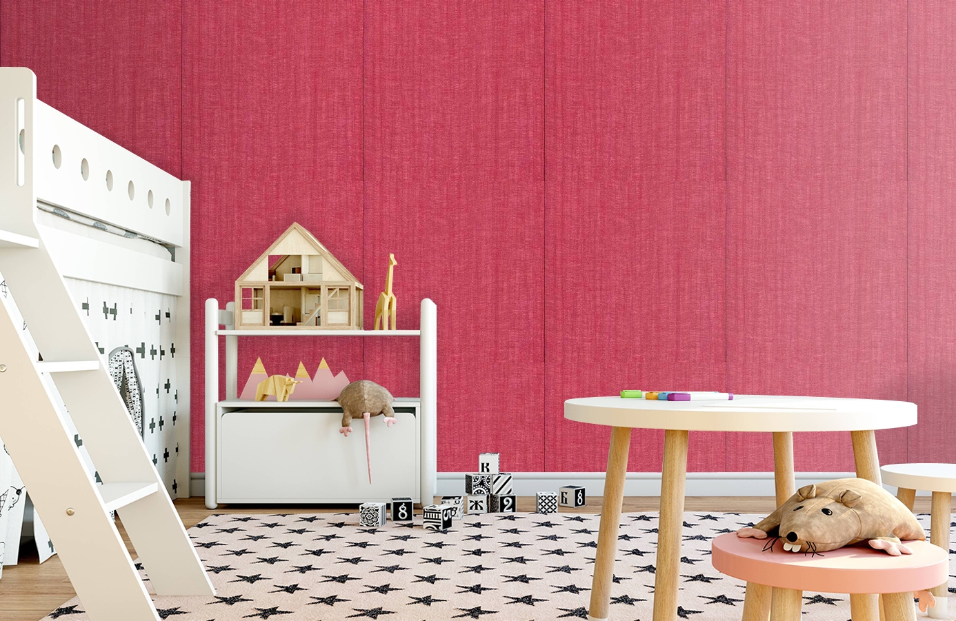 Обои 72401572 фото в интерьере детская