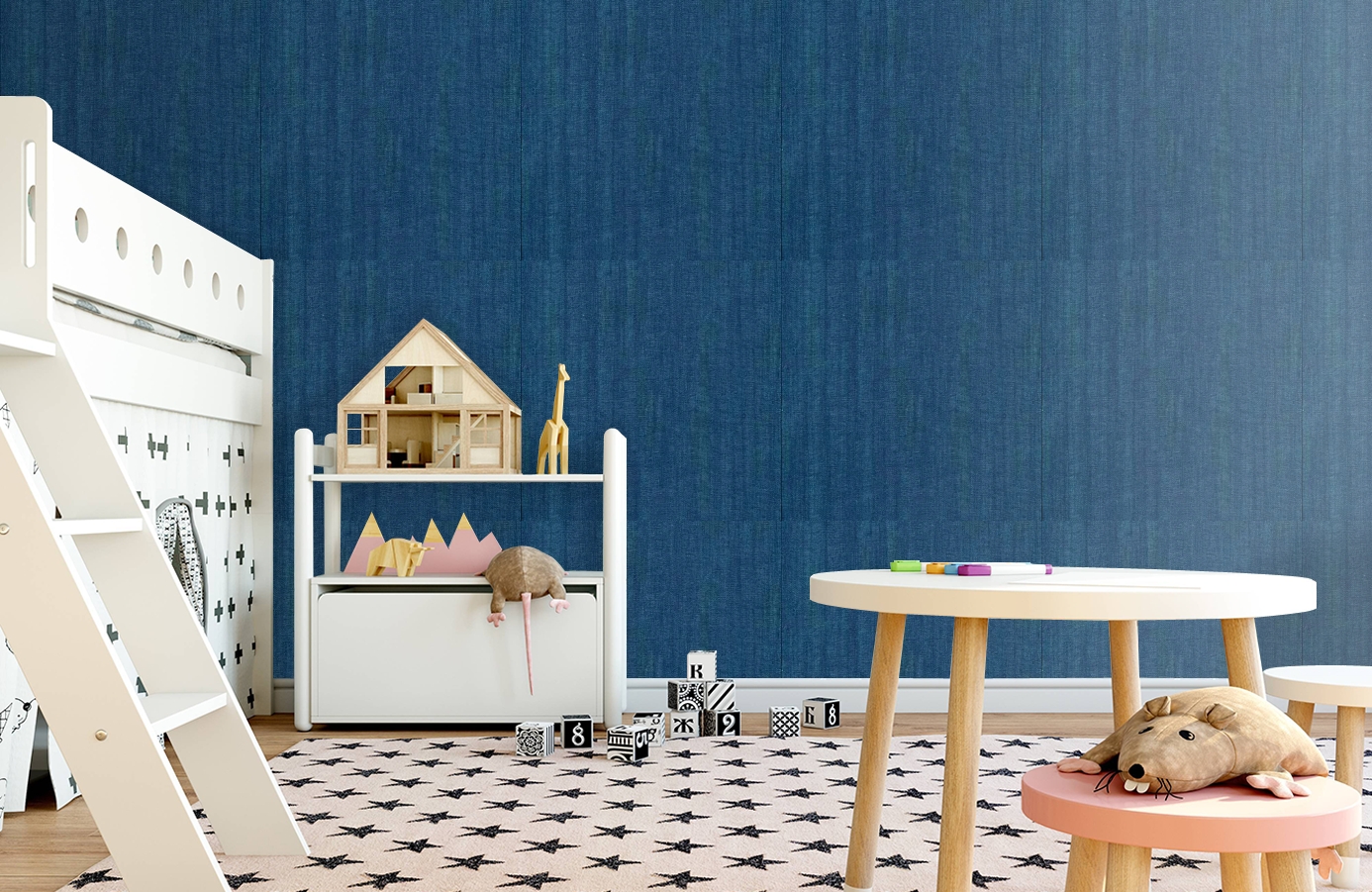Обои 72402432 фото в интерьере детская