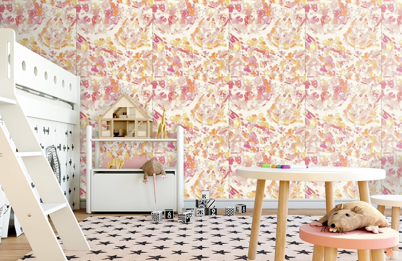 Обои 72420400 фото в интерьере детская
