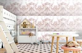 Обои 9016 фото в интерьере детская превью