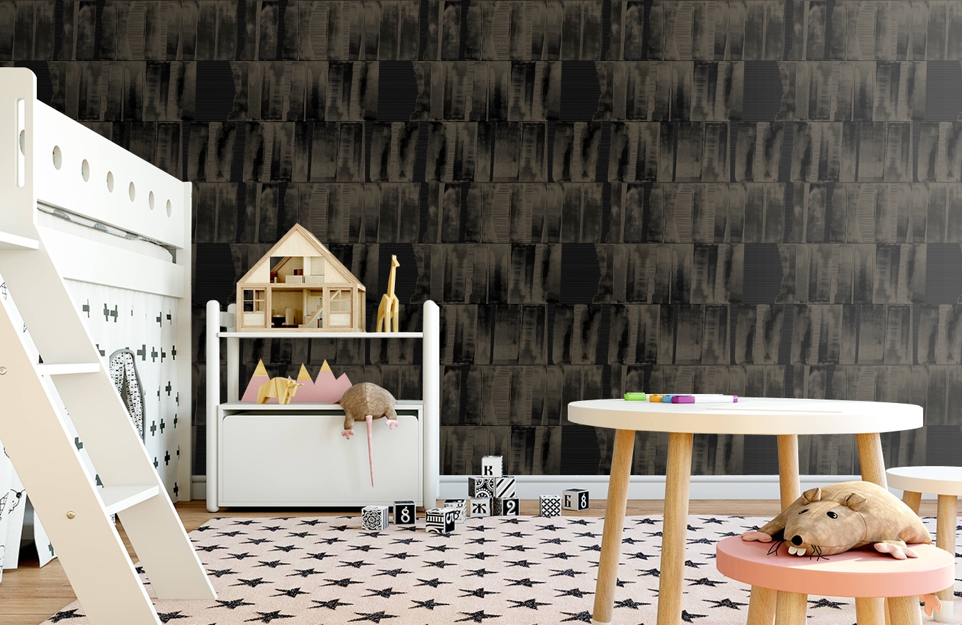 Обои Z12813 фото в интерьере детская