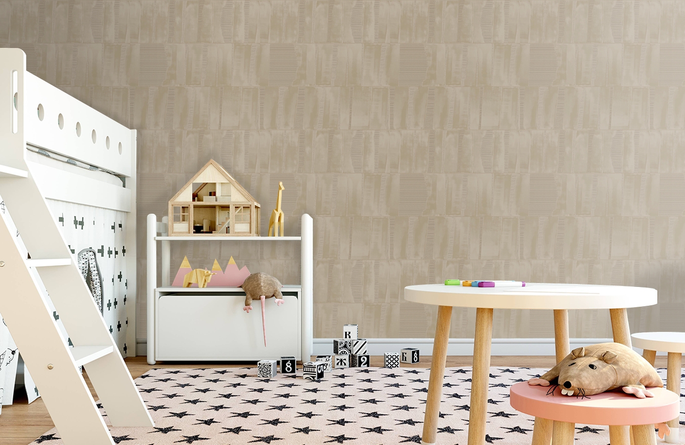 Обои Z12819 фото в интерьере детская