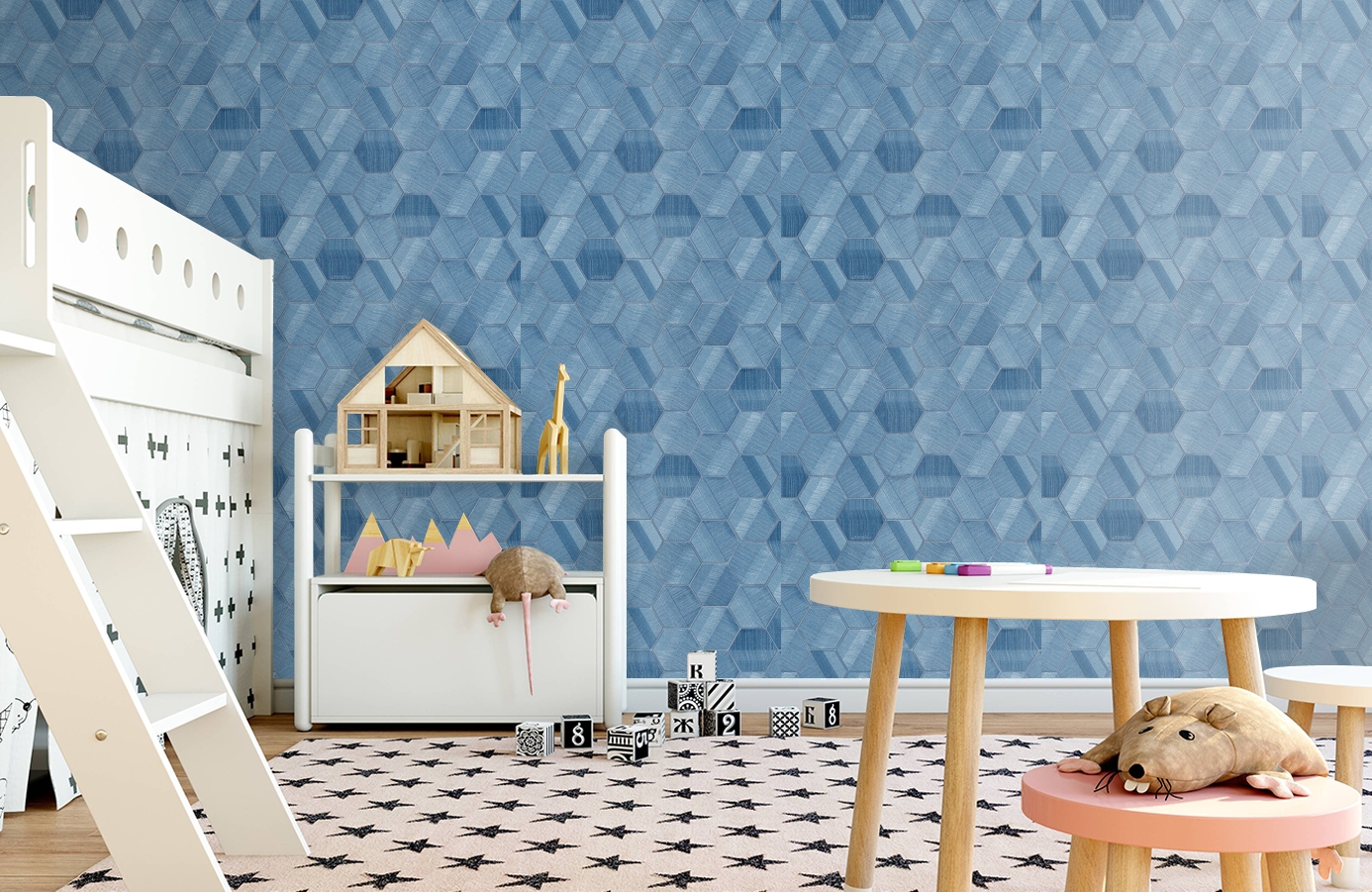 Обои Z12831 фото в интерьере детская